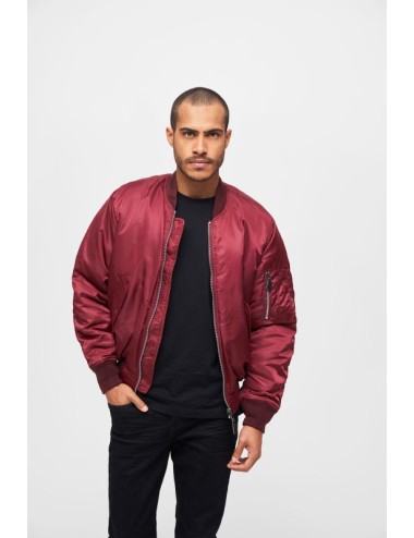 JAQUETA BOMBER GRANAT