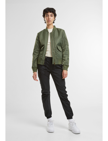 JAQUETA BOMBER OLIVA