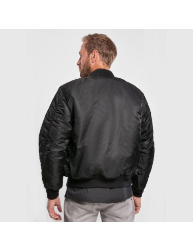 JAQUETA BOMBER NEGRA